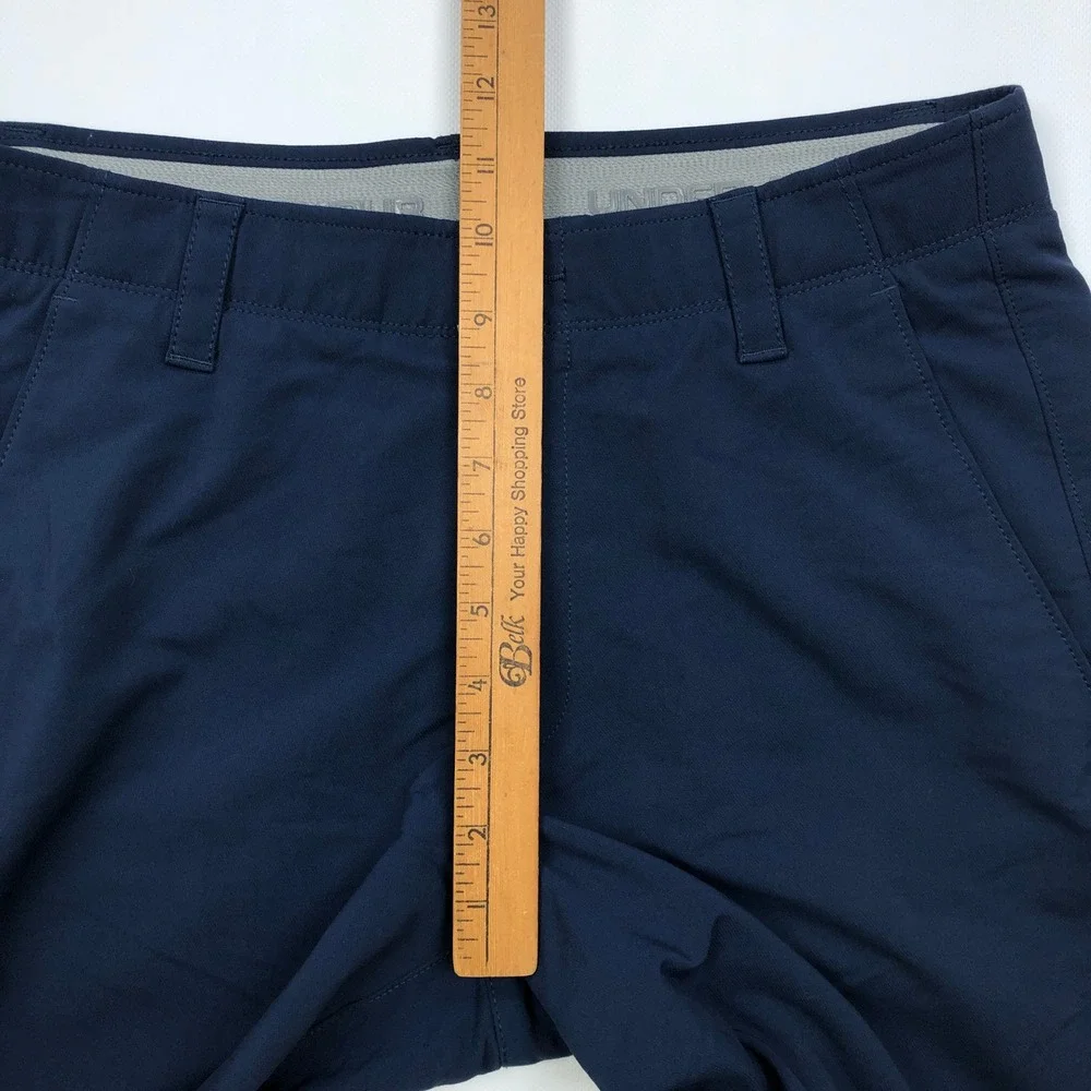 Under Armour Mens 32x32 Match Play Golf Pants Academy Navy Blue Performance